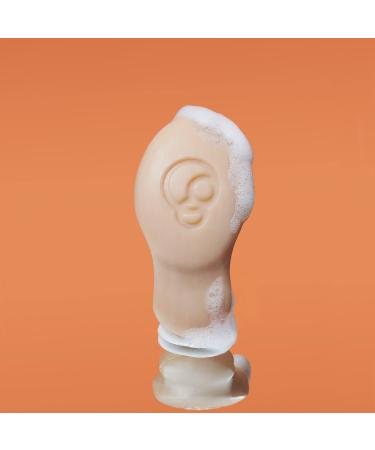 Foamie Fixed Facial Cleanser - Jojoba & Apricot Oil Peeling Effect | 100% Vegan & Plastic-Free | Radiant Skin | 60g - Buy Online on GoSupps.com