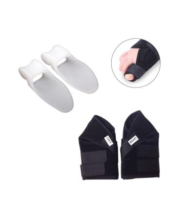 Lurrose Bunion Straightener Pair with Orthotic Belt for Big Toe Alignment - Eversion Insole for Bunion Relief - Buy Online on GoSupps.com