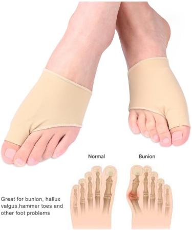 Bunion Corrector for Women - Toe Corrector Sleeve for Valgus Correction, Bunion Protection Sleek Pad Cushion Socks - Buy Online on GoSupps.com