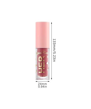 Hydrating Lip Clumsy Lip Gloss - Long-Lasting Non-Sticky Mirror Finish Liquid Lipstick | Jelly Glass Effect | 1 Piece for Women & Girls - Buy Online on GoSupps.com