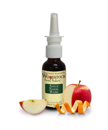 Woodstock Herbal Products Sinus Nasal Wash 1 oz. for Natural Nasal Passage Health - Buy Online on GoSupps.com