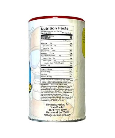 Cajun Two Step StaleKracker Original Seasoning 8oz - Pack of 2 - Buy Online on GoSupps.com