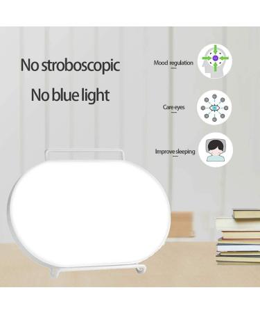 ONOTEC Light Therapy Lamp UV-Free 10000 Lux LED Bright White Therapy Light Touch Control with 4 Adjustable Brightness Levels for Home/Office/Travelling - Buy Online on GoSupps.com