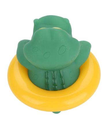 Baby Bath Thermometer - LED Temperature Display Floating Cute Animal Toy (Green Alligator) - Buy Online on GoSupps.com