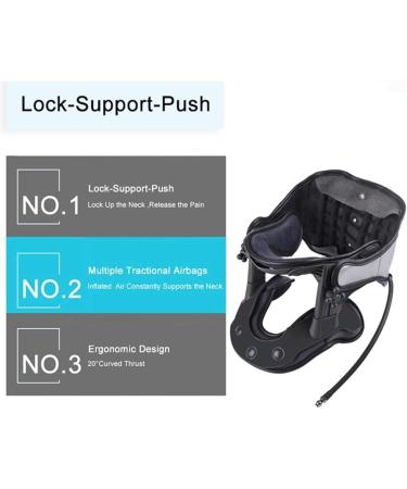ESASAM Cervical Traction Device Relieve Neck & Shoulder Pain | Improve Spinal Alignment | Neck Recovery Tool - Buy Online on GoSupps.com