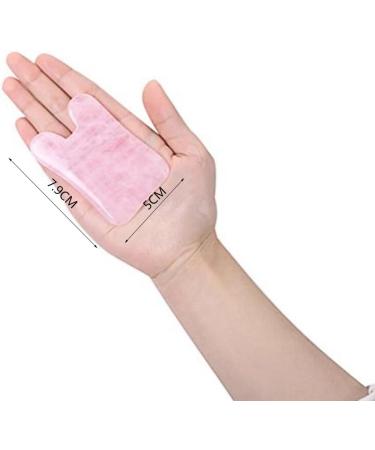 Shop Feng Shui Pink Rose Quartz Gua Sha Board - Premium Handmade Healing Stone for Therapeutic Relief & Skin Renewal | International Shipping Available - Buy Online on GoSupps.com