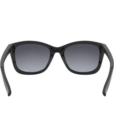 Oakley Women's Oo9232 Drop-in Cat Eye Sunglasses - Polished Black/Grey Polarized - Buy Online on GoSupps.com