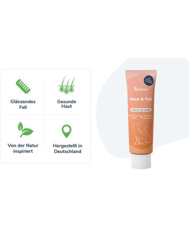 Felmo Skin & Fur Paste for Cats (100g) - Enhances Complexion & Promotes Shiny Fur | International Shipping - Buy Online on GoSupps.com
