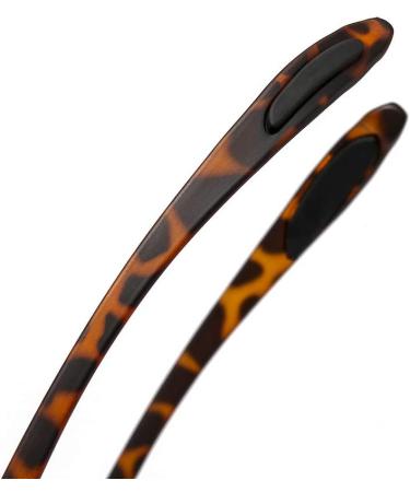 Suertree 3 Pack Blue Light Filter Reading Glasses TR90 Frame Computer Glasses for PC Gaming UV Protection & 1.5x Diopter Stylish Leopard Design for Men & Women - Buy Online on GoSupps.com