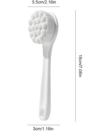 Face Cleansing Brush - Facial Cleansing Brush with Fine Soft Bristles - Easy Carrying Face Scrubber for Facial Massage Cleaning Makeup Removal Shakven - Buy Online on GoSupps.com