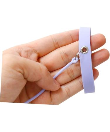 CRILSTYLEO Tweezers Silicone Bracelet Useful Eyelash Tool Eye Lash Separator Tool Ergonomic Lash Pro Tools Makeup Lash Applicator Makeup Lash Lengthening Mascara Purple - Buy Online on GoSupps.com
