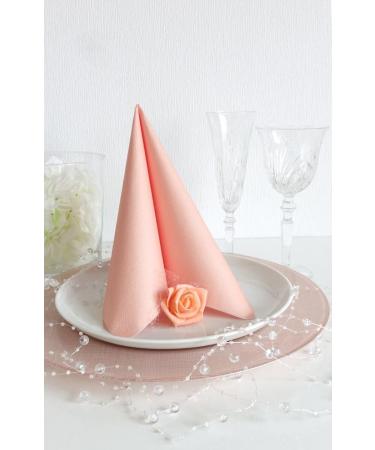 Buy 50 APARTina Peach Airlaid Napkins - Fabric-like 40x40 cm | Premium Quality for International Shipping - Buy Online on GoSupps.com