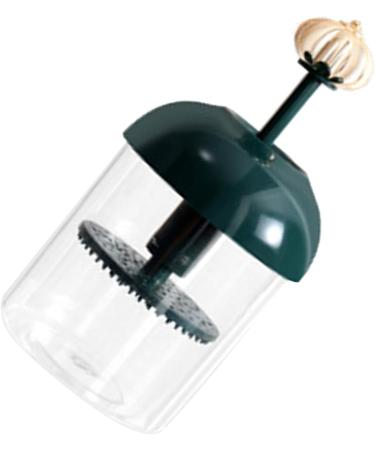 Facial Cleanser Foam Cup Rich Cream Foamer Rapid Foaming Rebound Transparent Effort Saving for Travel (Dark Green) - Buy Online on GoSupps.com