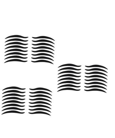 FOMIYES FOMIYES 240 Pairs Waterproof Eyeshadow Stickers Reusable Eyeliner Stickers Temporary Eyeliner Smoky Eyeliner Double Eyelid Smoky Stickers