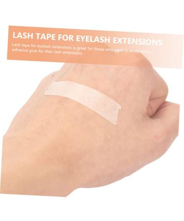 minkissy Gulonb 20 Rolls non-woven fabric supplies adhesive tape under adhesive eyelash tape eyes Easy to roll grafting tape grid white duct tape eyelash makeup belt White Put 3.5x1.2cm White 2 - Buy Online on GoSupps.com