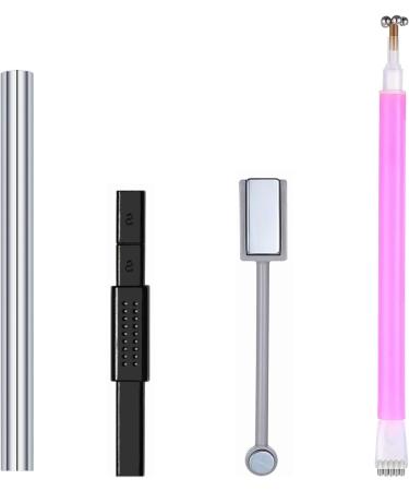 4/6/9x Cats Eye Magnet Magnet Set Cats Eye Magnet Board Strong Suction Polish Magnet For Beautiful Nails 4 Pack - Buy Online on GoSupps.com