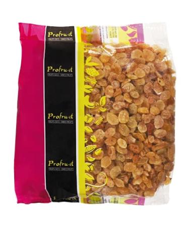 PROFRUIT Yellow raisins "Golden" 500g - Dried fruit for snacks, yogurt, muesli, couscous, cakes, bread... (1 sachet)