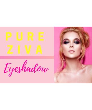 Pure Ziva Rootbeer Matte Vegan Eyeshadow - Deep Bronze Red Brown Pressed Powder - Talc, Paraben & Cruelty Free - Buy Online on GoSupps.com