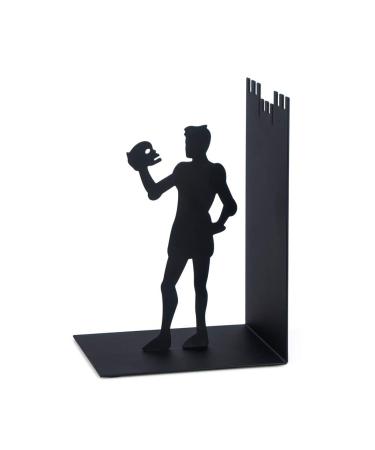 balvi - Hamlet Black metal bookend. Original design
