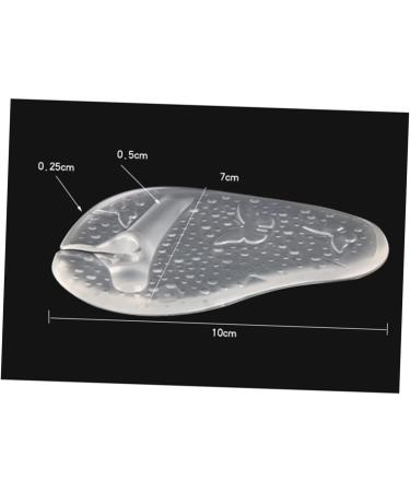 NOLITOY Forefoot Pad Toe Protector Sandal Slippers | Metatarsal Support Gel Insoles for Women | Pink Thong Sandal Liners - Buy Online on GoSupps.com