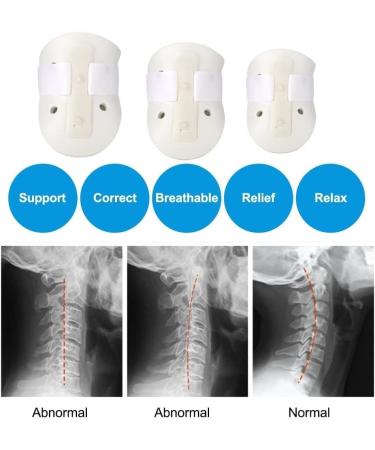 Jlasdr Neck Protection Stretcher Collar - Adjustable Cervical Support for Neck Pain Relief & Perfect Neck Shape (M) - Buy Online on GoSupps.com