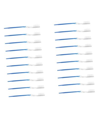 Minkissy 50 pieces disposable toothbrush camping toothbrush toothbrush made of plastic travel toothbrush disposable toothbrush toothbrush portable toothbrush toothpaste accessories travel pp