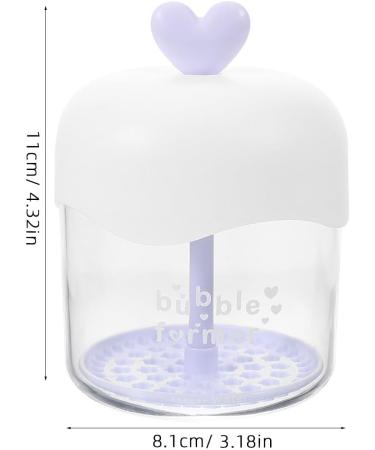 Baluue Foam Maker for Face Cleansers - 8cm Shower Bath Shampoo Cup Facial Cleansing Foamer Manual Clear Bubble Maker for Face Wash Skincare Travel Household - Buy Online on GoSupps.com