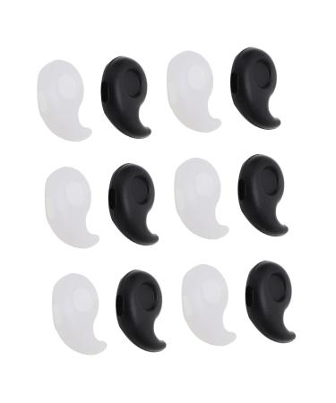 Toyvian schnapps glasses 20 pairs of glasses ear handles without an ear protector Round glass ear bracket for glasses slipproof for glasses glasses holder glasses holder glass silicone holder glass