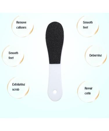 AWAVM 4-Piece Double-Sided Foot File Dead Skin Removal Professional Foot Care Tool Suitable for Hard Skin and Dry Cracked Foot Care - Buy Online on GoSupps.com