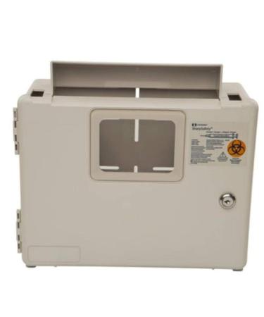 Covidien 85161H SharpSafety Wall Enclosure for In Room Sharps Container  2 and 5 quart