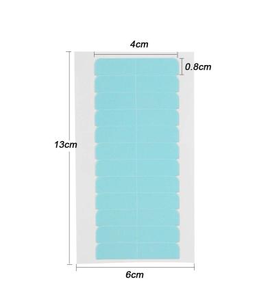 Voarge 96-Piece Hair Adhesive Tape for Extensions & Wigs - High Adhesive Power Replacement Strips - Buy Online on GoSupps.com