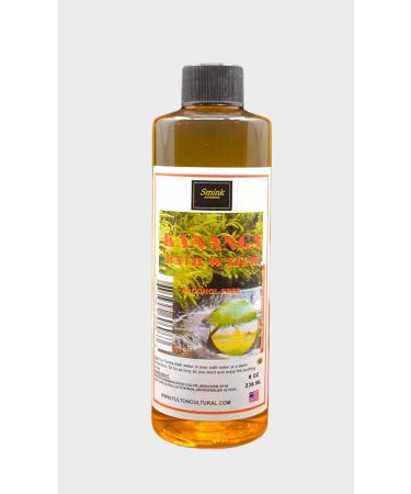 Smink Kananga Water (8 oz) - Tropical Plumeria Scented Bath Water Additive 1 Fl Oz (Pack of 1)