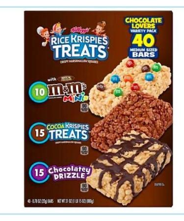 Kellogg's Rice Krispies Treats Variety Pack (40 ct.) - Buy Online on GoSupps.com