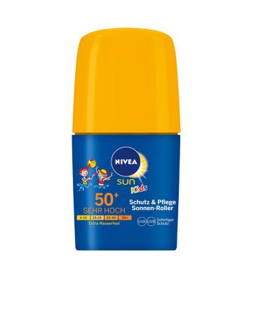NIVEA SUN Kids 2-pack sun cream sun protection factor 50+ 2 x 50 ml sun roller protection & care
