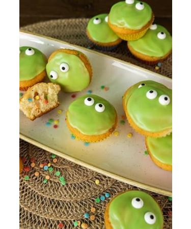 Delicious Mini Lemon Muffin Baking Mix with Glaze & Colorful Sprinkles - 20 Fun Shapes for Perfect Treats - Buy Online on GoSupps.com