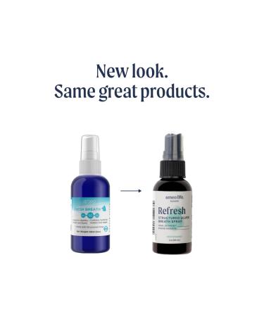 Ameo Life Natural Mint Mouth Spray with 10 ppm Colloidal Silver - Natural Breath Freshener & Dry Mouth Remedy with Xylitol - Portable Oral Care - Bad Breath Spray & Dry Mouth Relief - 2 oz - Buy Online on GoSupps.com