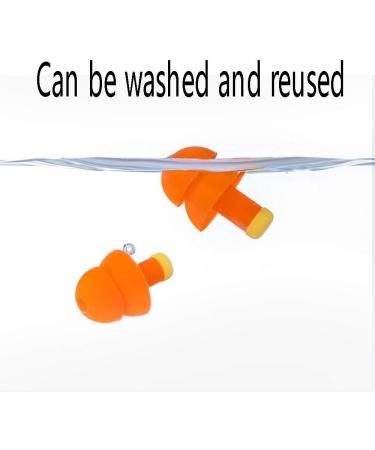 Soft Silicone Soundproof Earplugs for Sleep | Reusable Noise Reduction & Aircraft Earplugs - International Shipping Available - Buy Online on GoSupps.com