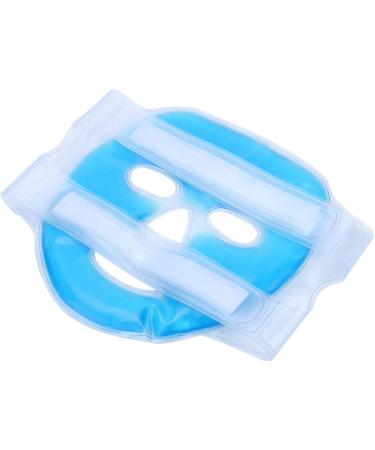 Reusable Hot Cold Gel Facial Mask Cooling Heating Skin Tightening Mask Fatigue Relief Eye Relaxing Ice Gel Mask After Working Studying - Buy Online on GoSupps.com