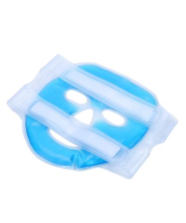 Reusable Hot Cold Gel Facial Mask - Skin Tightening & Fatigue Relief | Eye Relaxation & Cooling Therapy - Buy Online on GoSupps.com