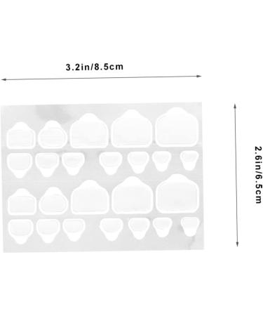  Beaupretty Beaupretty 80 Sheets Nail Glue Stickers Press On Sticky Tabs Waterproof Labels Adhesive Tabs Glue On Nail Tabs Stickers Length - Buy Online on GoSupps.com
