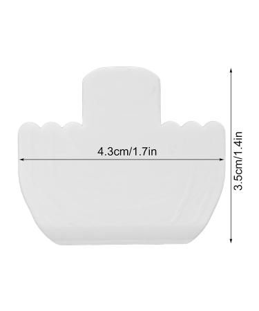 Nail Art Stamper & Scraper - Plastic Manicure Tools for DIY Nail Decor (White) | International Shipping - Buy Online on GoSupps.com