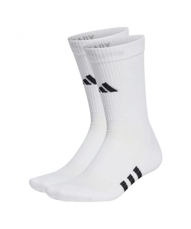 adidas Unisex Performance Cushioned Crew Socks 3 Pairs Socks XXL white/white/white