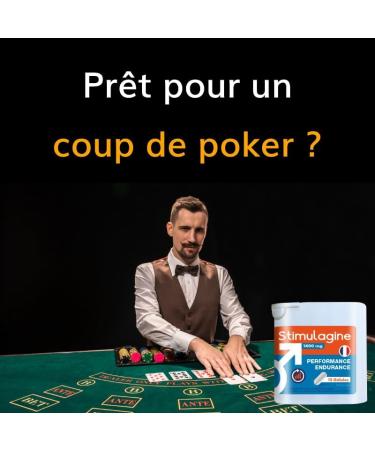 Stimulagin | Results: 1 in 2 chance | Men's formula | Male Performance | Strength Energy Endurance | 15 Capsules | Made in France - Buy Online on GoSupps.com