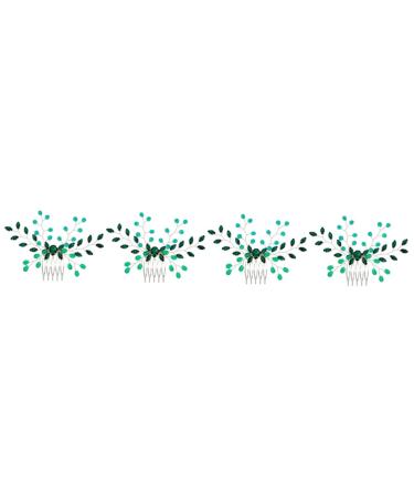 Beaupretty Hair Style Tools Water headpiece for bride wedding headpiece bride headpieces for wedding green rhinestones bridal headpiece rhinestone headpieces for women drill bit Miss Drill