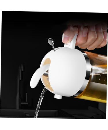 Zerodeko Glass Fuel Injector Olive Oil Bottle Glass Containers Glass Condiment Automatic Oil Pot Cooking Oil Dispenser Bottles Vinegar Pourer Glass Oil Pot Tanker Oil Storage Plastic White - Buy Online on GoSupps.com