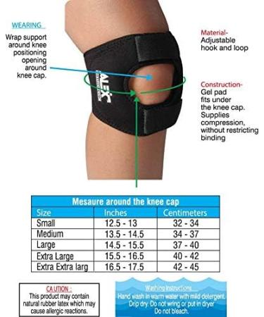 Buy XL Patella Support for Maximum Knee Stability | International Shipping Available - Buy Online on GoSupps.com