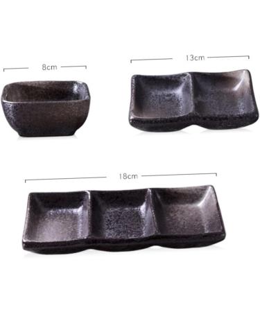 Zerodeko 4 Pcs Mini Appetizer Plates Mini Snack Plate Porcelain Saucer Plate Ceramic Dip Bowls Divided Food Dipping Bowl Pinch Bowls for Spices Ceramic Soy Sauce Bowl Dipping Plate Ceramics 8*3.8cmx2pcs As Shownx2pcs - Buy Online on GoSupps.com