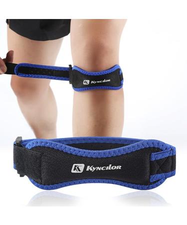 Adjustable Soft Nylon Knee Brace Strap - Breathable Comfort for Sports: Cycling Soccer & Basketball - Buy Online on GoSupps.com