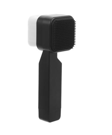 Didiseaon Didiseaon Square Facial Cleansing Brush Facial Massage Brush Facial Scrub Brush Face Brush for Men Soft Fur Silica Gel