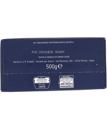  Barilla Barilla - Mini Rigate Pipe 500g - Pack of 3 - Free Delivery for orders in France - Price Per Unit - Buy Online on GoSupps.com